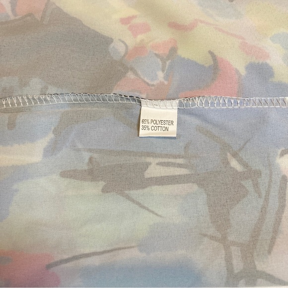 Sucrefas Sleeveless Multicolored A-Line Abstract Geometric Dress - Size Medium - Picture 9 of 10